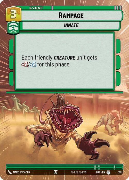 Rampage Card Front