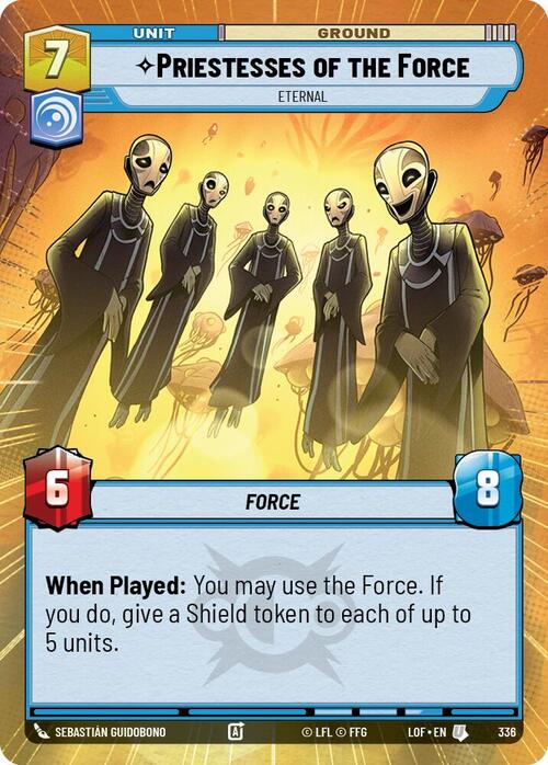 Priestesses of the Force - Eternal Card Front