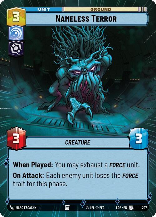 Nameless Terror Card Front