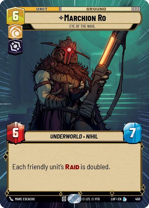 Marchion Ro - Eye of the Nihil Card Front