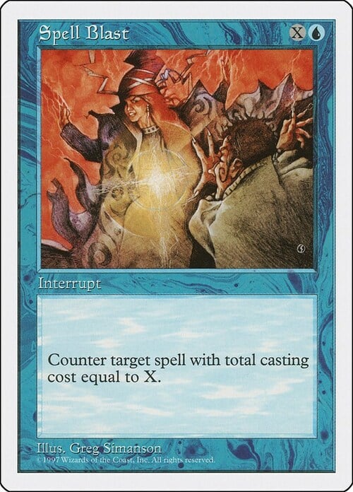 Spell Blast Card Front