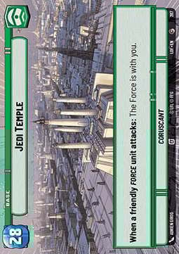Jedi Temple // Experience Card Front