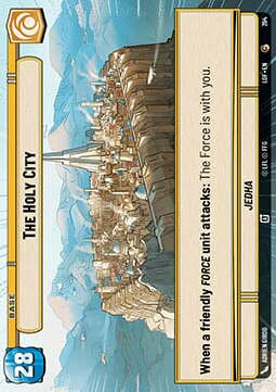 The Holy City // Shield Card Front