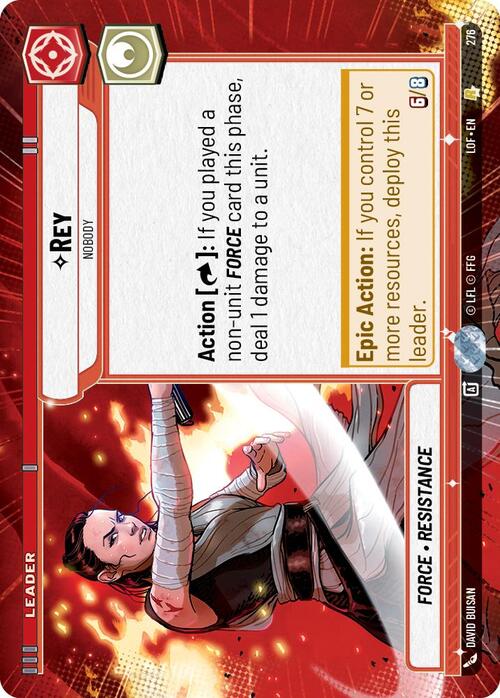 Rey - Nobody Card Front