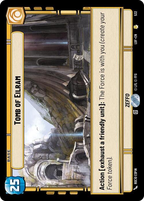 Tomb of Eilram Card Front