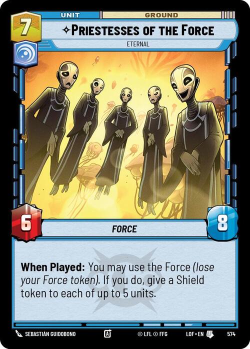 Priestesses of the Force - Eternal Card Front