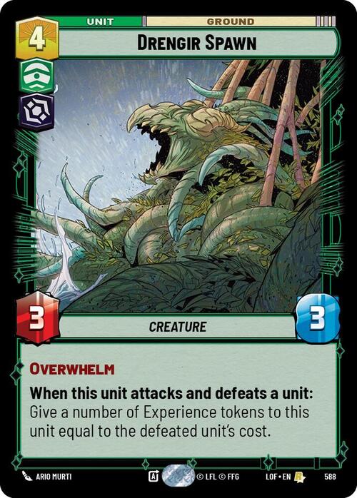 Drengir Spawn Card Front