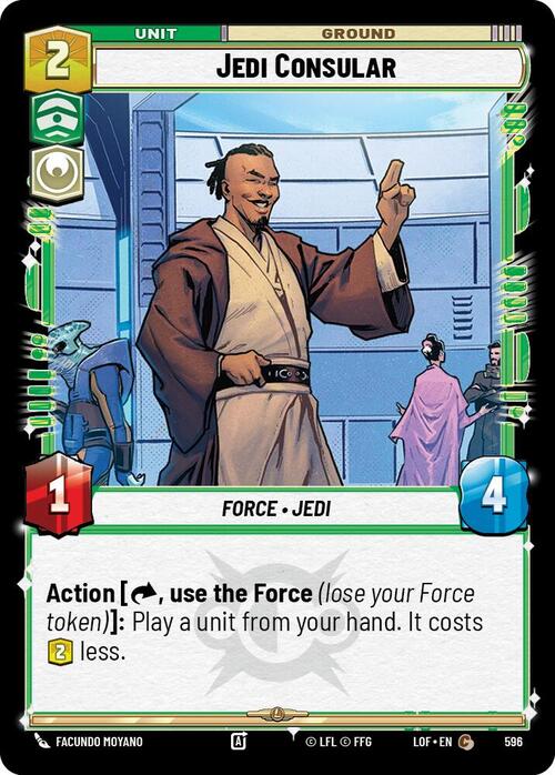 Jedi Consular Card Front