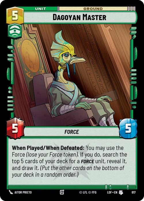 Dagoyan Master Card Front