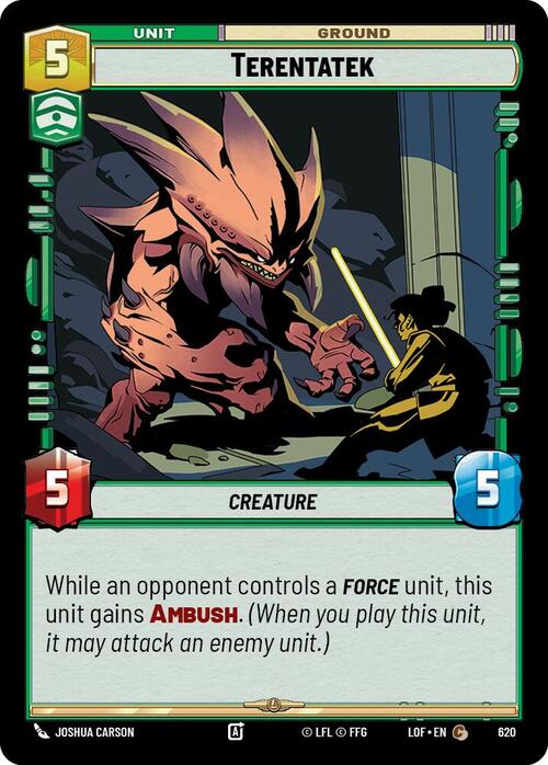 Terentatek Card Front