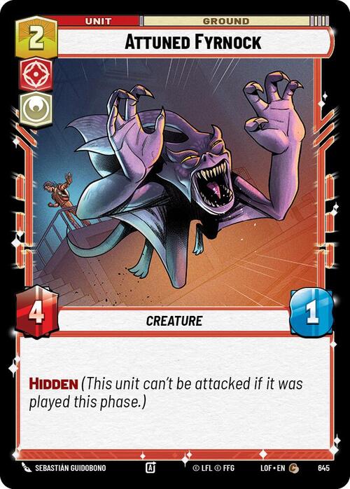 Attuned Fyrnock Card Front