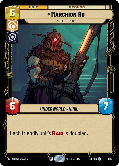 Marchion Ro - Eye of the Nihil Card Front