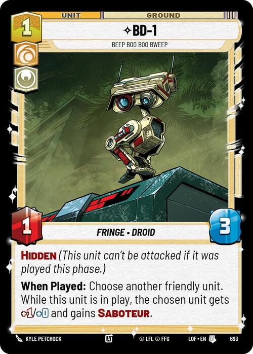 BD-1 - Beep Boo Boo Bweep Card Front