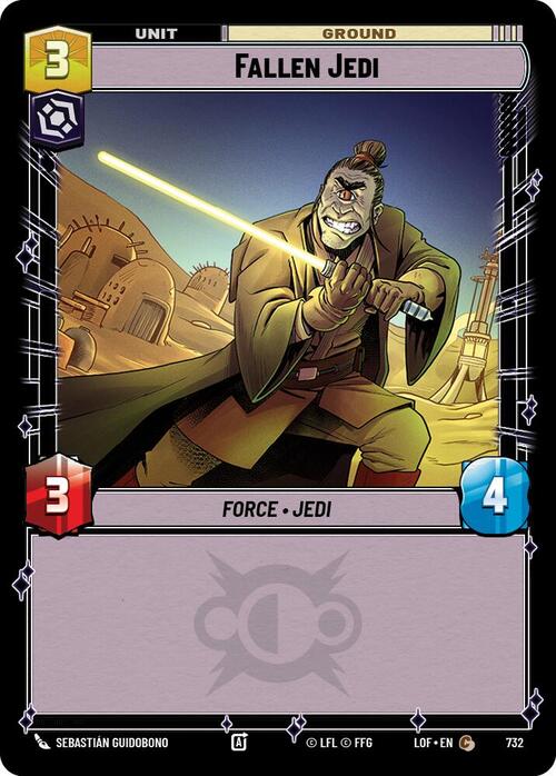 Fallen Jedi Card Front