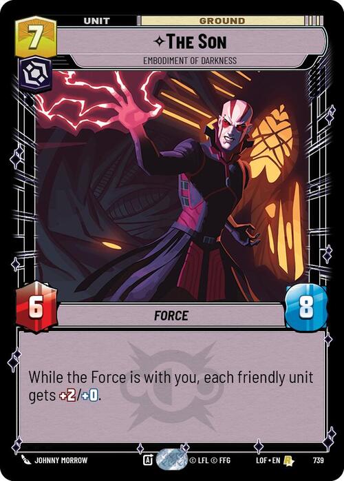 The Son - Embodiment of Darkness Card Front