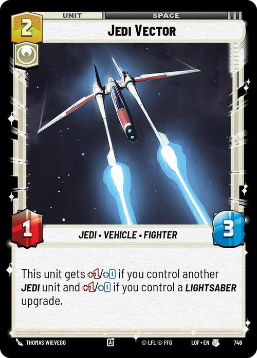 Jedi Vector Card Front