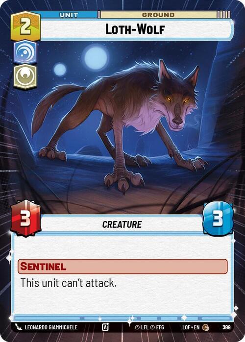 Loth-Wolf Card Front