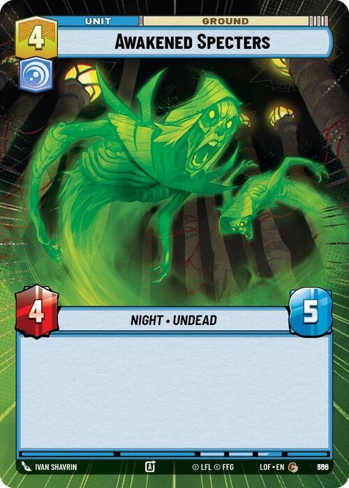 Awakened Specters Card Front