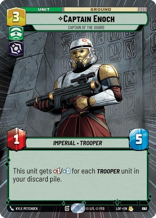 Captain Enoch - Captain of the Guard Card Front