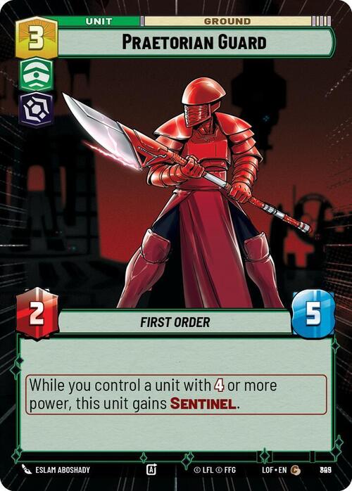 Praetorian Guard Card Front