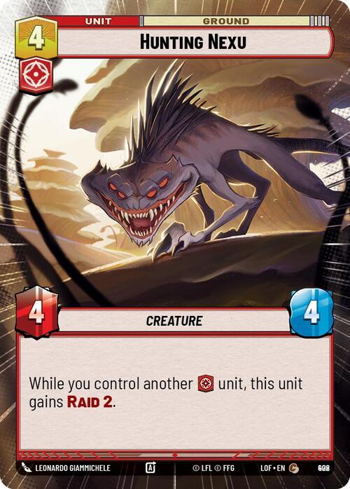 Hunting Nexu Card Front