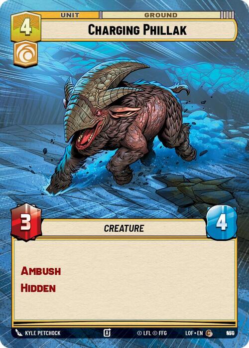 Charging Phillak Card Front