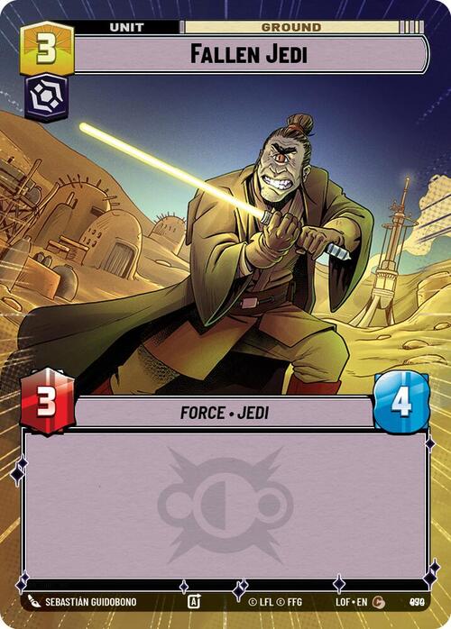 Fallen Jedi Card Front