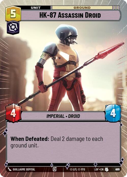 HK-87 Assassin Droid Card Front