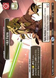 Kit Fisto, Maestro jedi concentrado