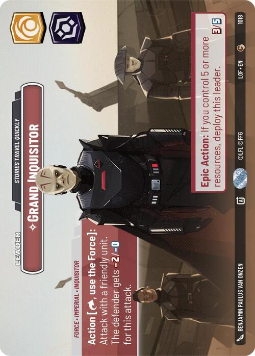 Grand Inquisitor - Stories Travel Quickly Card Front