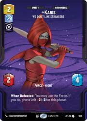 Karis - We Dont Like Strangers