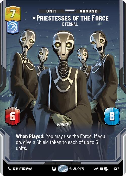 Priestesses of the Force - Eternal Card Front