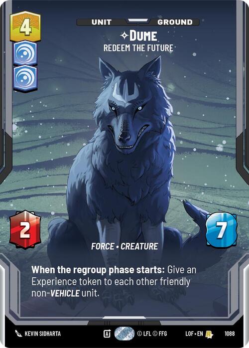 Dume - Redeem the Future Card Front