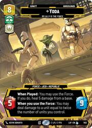 Yoda, La Fuerza es mi aliada