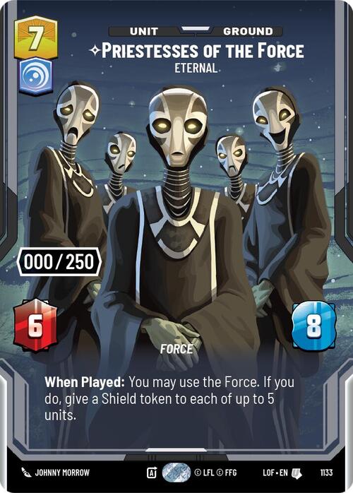 Priestesses of the Force - Eternal Card Front
