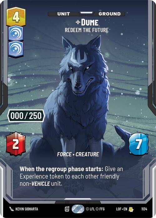 Dume - Redeem the Future Card Front