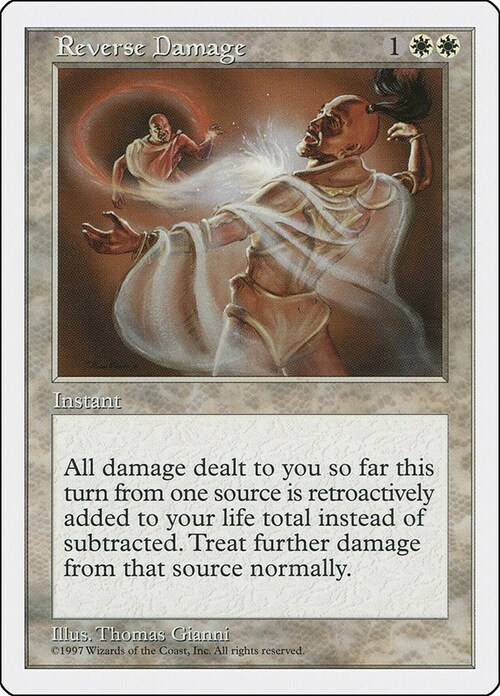 Reverse Damage Card Front