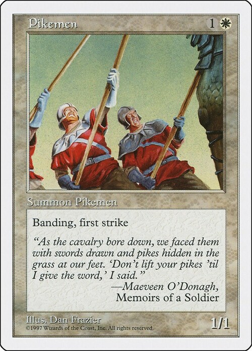 Pikemen Card Front
