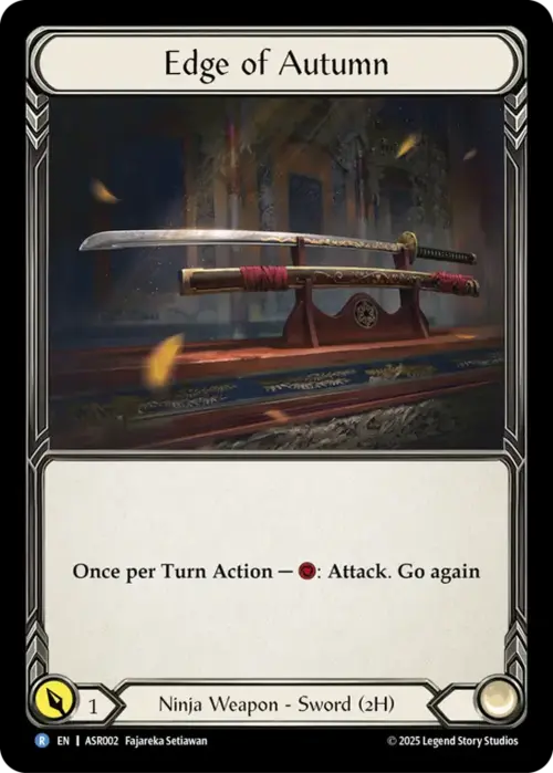 Edge of Autumn Card Front