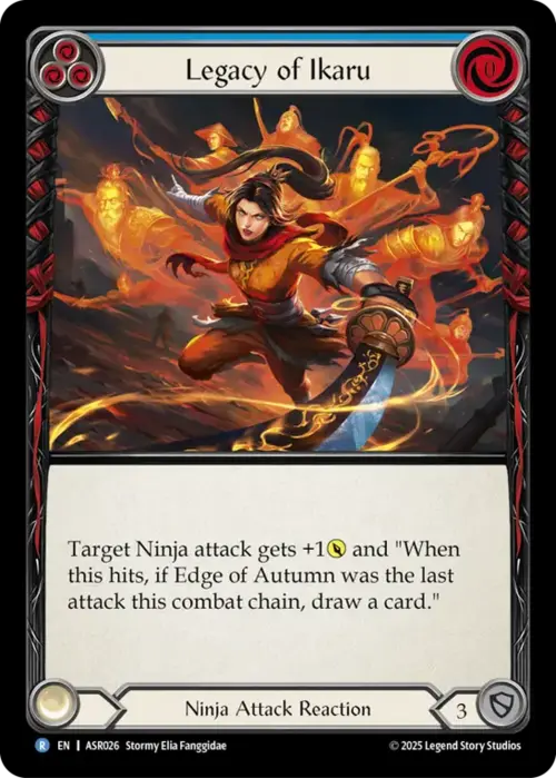 Legacy of Ikaru Card Front