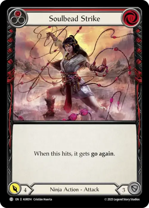 Soulbead Strike - Red Card Front