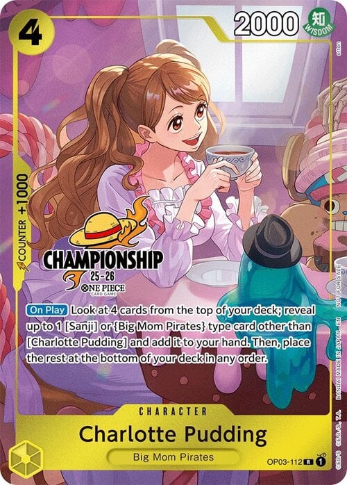 Charlotte Pudding Card Front