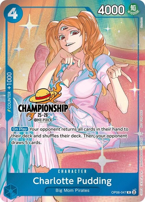 Charlotte Pudding Card Front