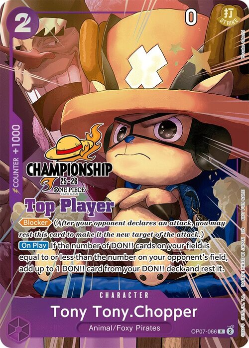 Tony Tony.Chopper Card Front