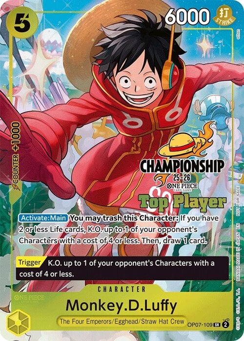 Monkey.D.Luffy Card Front