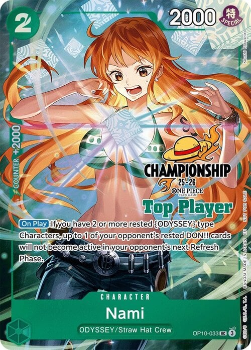 Nami Card Front