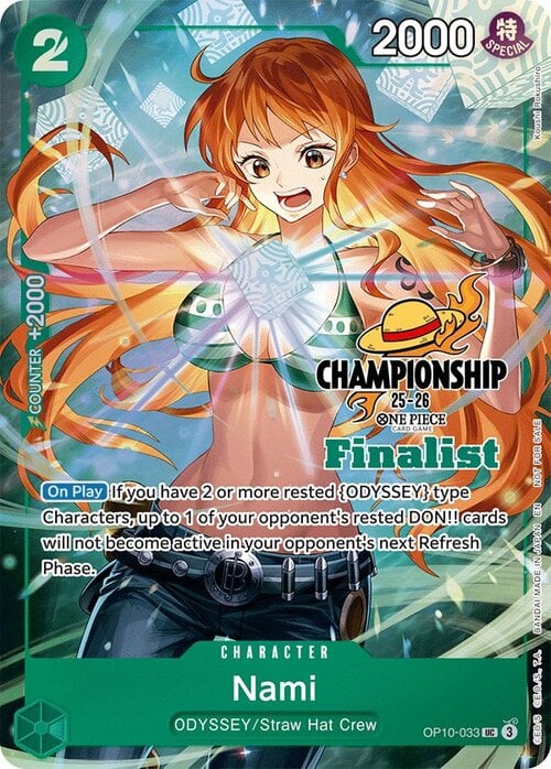 Nami Card Front