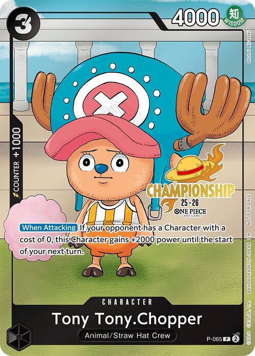 Tony Tony.Chopper Card Front