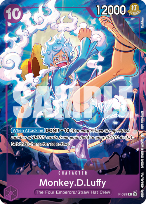 Monkey.D.Luffy Card Front