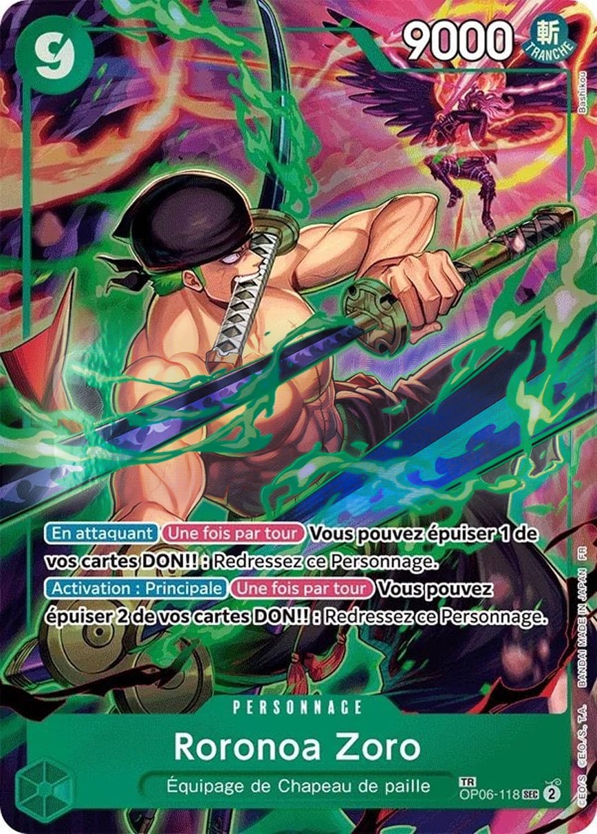 Roronoa Zoro OP-11: A Fist of Divine Speed Promos | One Piece